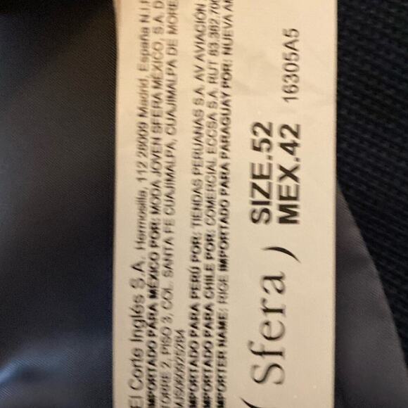 Men’s. Sport Smart Sfera Bleu Blazer With elbow Patches Slim Fit Size 42 - Picture 9 of 12